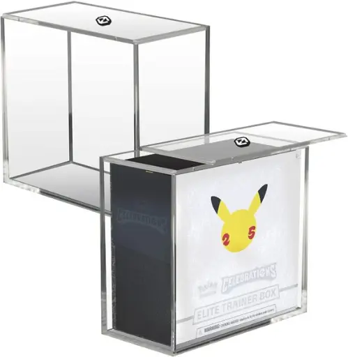 [EVO-7702] EVORETRO - Pokemon ETB Elite trainer box w/ sliding lid anti-UV 4.0MM 