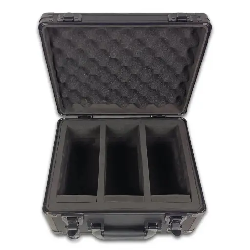 [EVO-4623] EVORETRO - Black Aluminum Graded Card Storage 90 Cards 