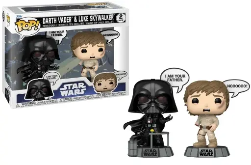 [POP2PACKVADORLUKE] Funko POP 2 Pack Dark Vador & Luke Skywalker