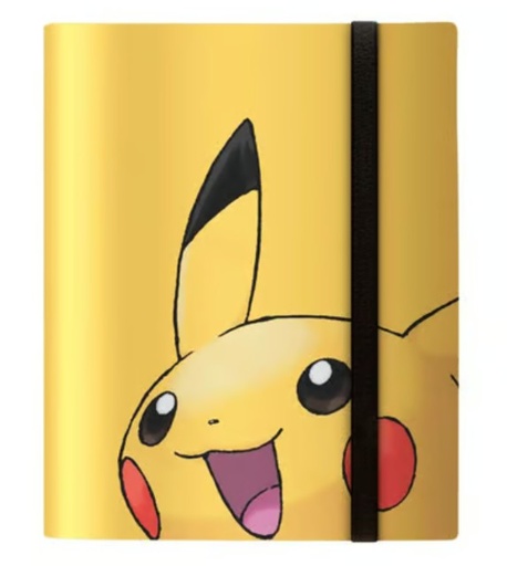 [PikachuFolioProA4] Ultra Pro - Pokémon JCC - Classeur PRO à 9 pochettes Pikachu