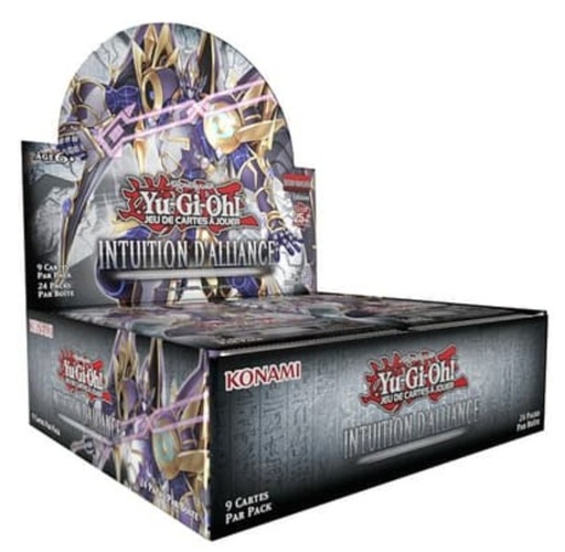 [YuGiOhDisplayAlliance] Yu-Gi-Oh! JCC - Display de Pack de Booster Intuition d'Alliance (24 Boosters) - FR 