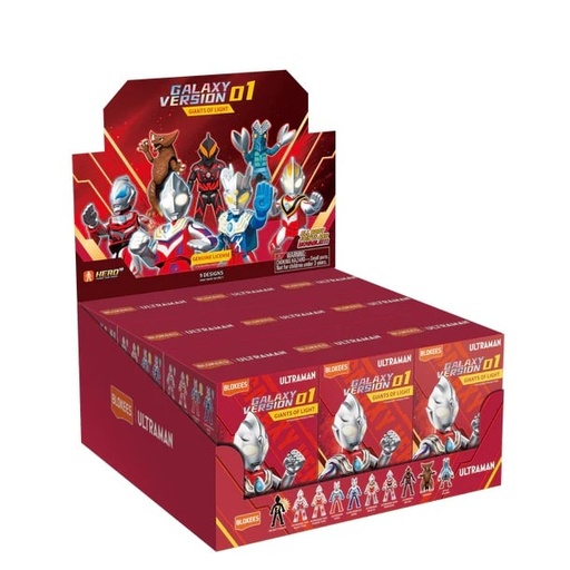 [UltraManBlokeesGL] ULTRAMAN - Galaxy Version Giants Light - Model Kit Blokees