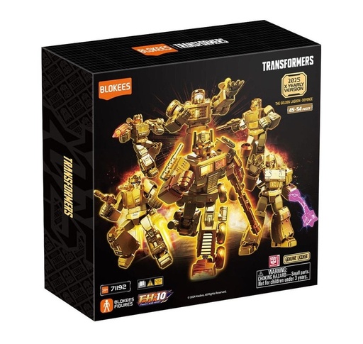 [GoldenTransBlokees] TRANSFORMERS - Golden Version - Model Kit Blokees Coffret 6 pc 