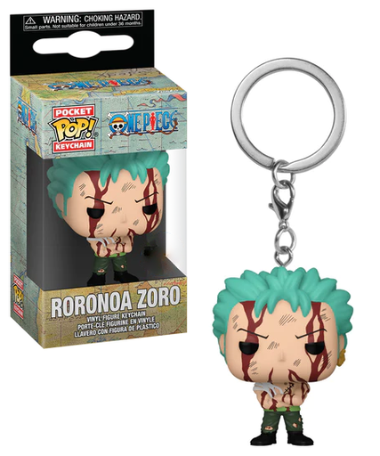 [Zorokeychain] ONE PIECE - Pocket Pop Keychains - Zoro "Nothing Happened" 