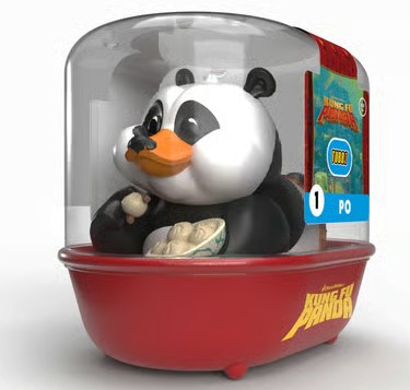 [PoTubbz] Numskull - TUBBZ Canard de bain - Kung Fu Panda - Po (Première Édition) - 9cm 