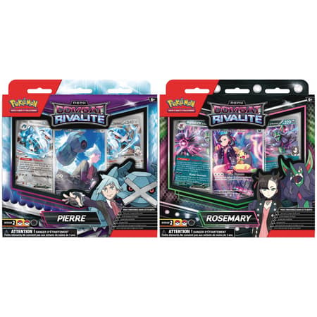 [PokeJCCDeckRivalite] Pokémon JCC - Deck Combat Rivalité Pierre et Rosemary (1x deck aléatoire) - FR 