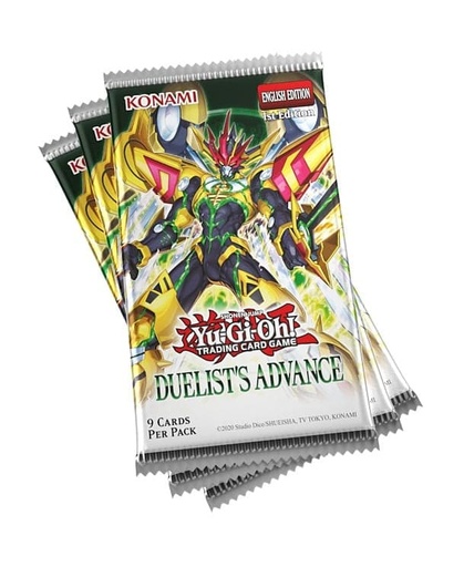 [YuGiOh3BoostersDA] Yu-Gi-Oh! JCC - Pack de 3 Boosters Duelist’s Advance (Blister cartonné) - FR 