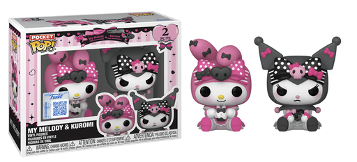 [2PackKuromi] Funko Pocket POP 2 Pack My Melody & Kuromi