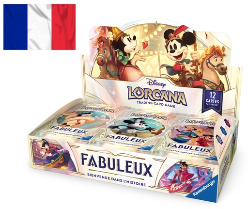 [LorcanaDisplayCH9] DISNEY - Lorcana - Trading Cards Boite de 24 Boosters Chapitre 9 - FR