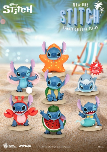 [LiloStitchSummerDressUp] LILO & STITCH - Stitch Summer Dress Up - Figurine 9cm 