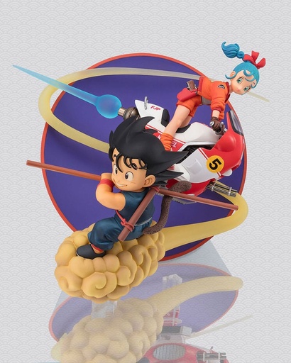 [GokuBulmaFZ] DRAGON BALL - Son Goku & Bulma - Statuette FiguartsZERO 18cm 