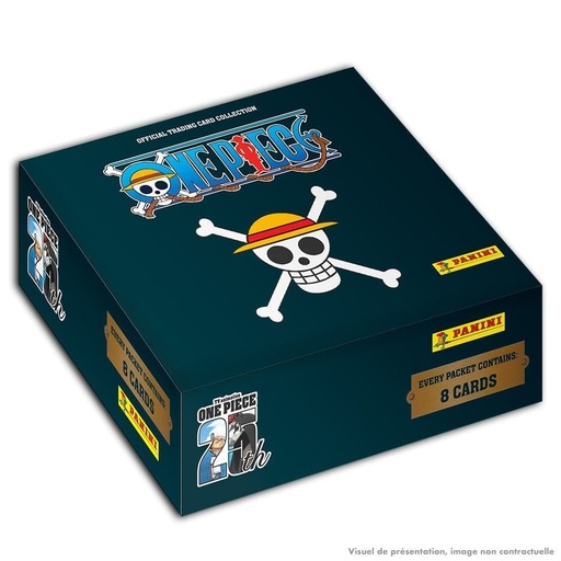 [PaniniOPDisplay] ONE PIECE - Panini Display 18 Pochette 8 Trading cards 