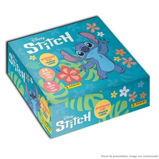 [PaniniStitchDisplay] STITCH - Panini Display 24 Pochette 6 Trading cards 