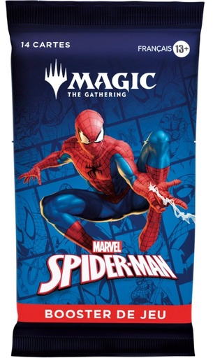 [MagicBoosterSM]  Magic: The Gathering - Booster de jeu Marvel Spider-Man - FR