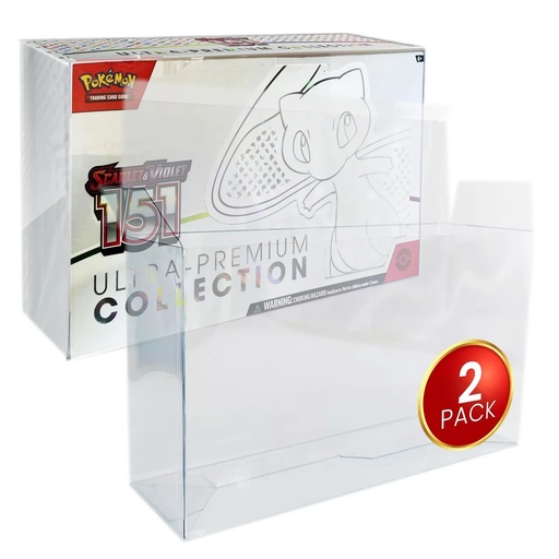 [EVO-8270] EVORETRO - PET Protector For Ultra Premium Collection Pokemon 2pc 
