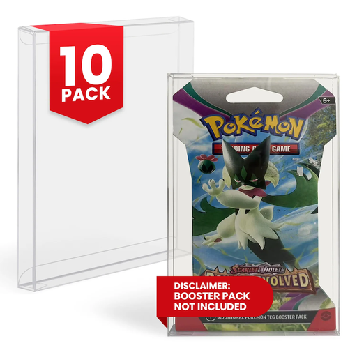 [EVO-0082] EVORETRO - PET Protector For Retail Unit Booster 10pc 