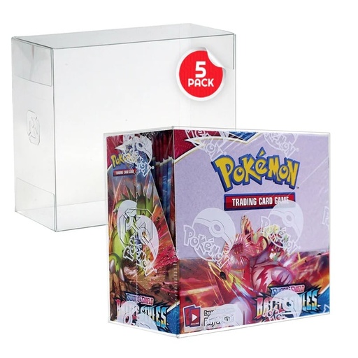 [EVO-3435] EVORETRO - PET Protector For Display 36 boosters Pokemon 5pc 