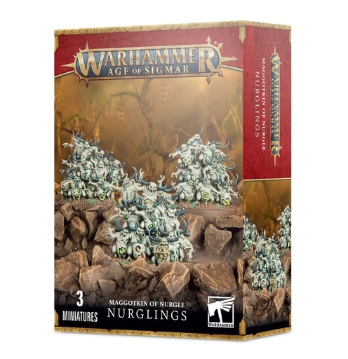 [97-18] Chaos Daemons - Nurgle - MAGGOTKIN OF NURGLE: NURGLETES 