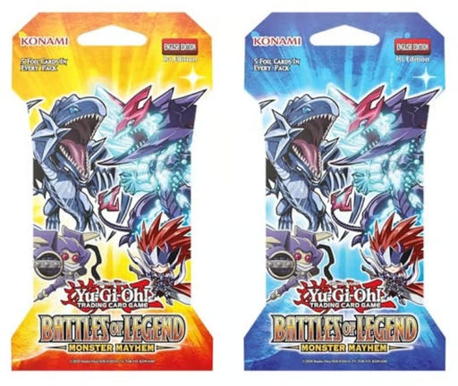 [YuGiOhBoosterMM] Yu-Gi-Oh! JCC - Pack de Booster Battles of Legend: Monster Mayhem (Blister cartonné) - FR