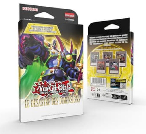 [YuGiOhTripackDD] Yu-Gi-Oh! JCC - Pack de 3 Boosters Le Désastre des Dimensions (Blister cartonné) - FR 