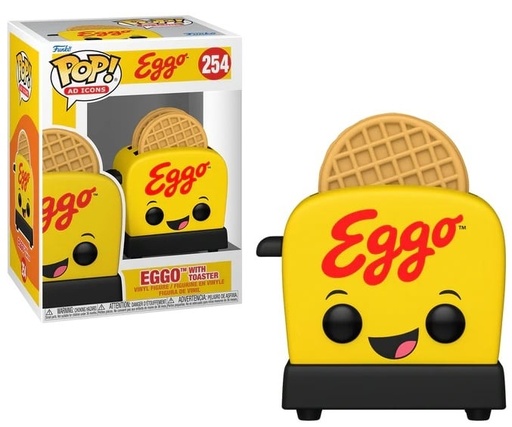 [POP254] Funko POP 254 Eggo & Toaster