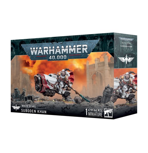 [55-71] 40K - Space Marines - WHITE SCARS: SUBODEN KHAN 