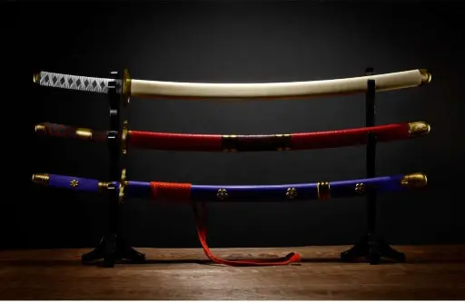 [Zoro3SwordReplica] ONE PIECE - 3 épées de Roronoa Zoro - Réplique Proplica 95cm 