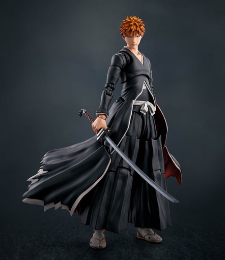 [IchigoSHF] BLEACH - Ichigo Kurosaki "Getsugatensho" - Figurine S.H. Figuarts 16cm 