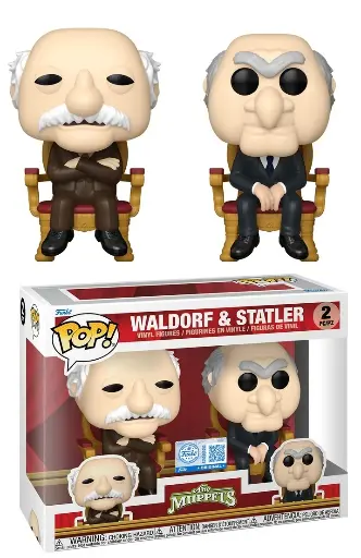 [2PackMuppets] Funko POP 2 Pack Waldorf & Statler