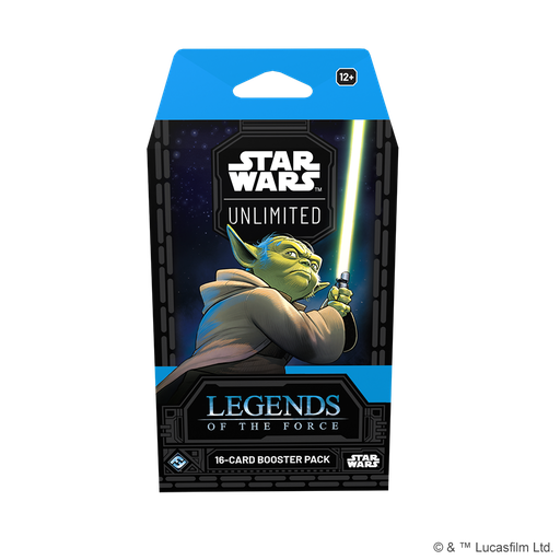 [SWUBoosterUK] Star Wars Unlimited JCC - Pack de booster blister Légendes de la Force - UK
