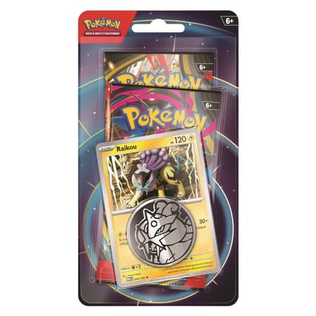[PokeJCCduoRaiku] Pokémon JCC - Pack promotionnel de 2 boosters Raikou - FR 
