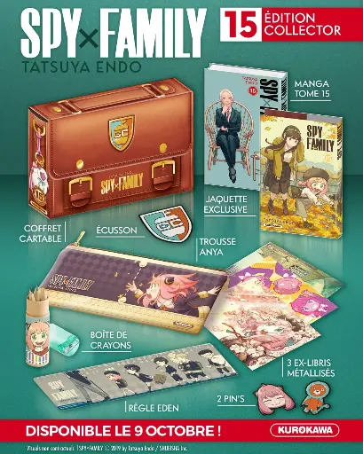 [SF15Collector] SPY x FAMILY - Tome 15 - EDITION COLLECTOR 