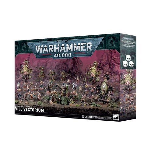 [42-18] 40K - Chaos - Death Guard: Bataillon de la Death Guard: Vectorium Vicié 