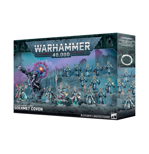 [36-06] 40K - Chaos - Thousand Sons: Bataillon Thousand Sons - Coterie Sekhmet