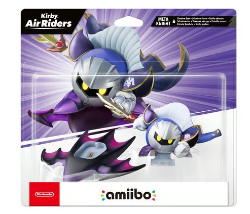 [AmiiboMetaKnight] Amiibo Meta Knight et l'Étoile obscure - Kirby Air Riders Collection