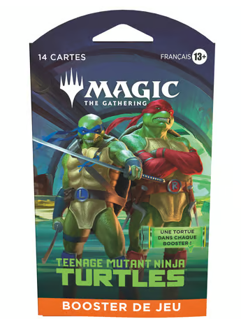 [MagicBoosterTMNT] Magic: The Gathering - Booster de jeu Teenage Mutant Ninja Turtles (Blister cartonné) - FR