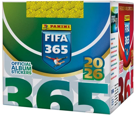 [Fifa365display] FIFA 365 - Panini Display 36 Packet Stickers