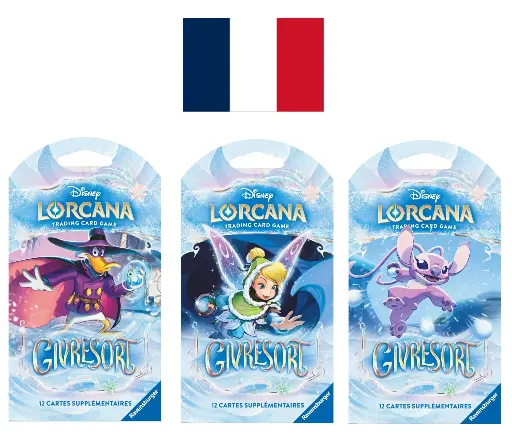 [LorcanaBoosterCH11] DISNEY - Lorcana - Trading Cards Booster Sleeved Chapitre 11 - FR 