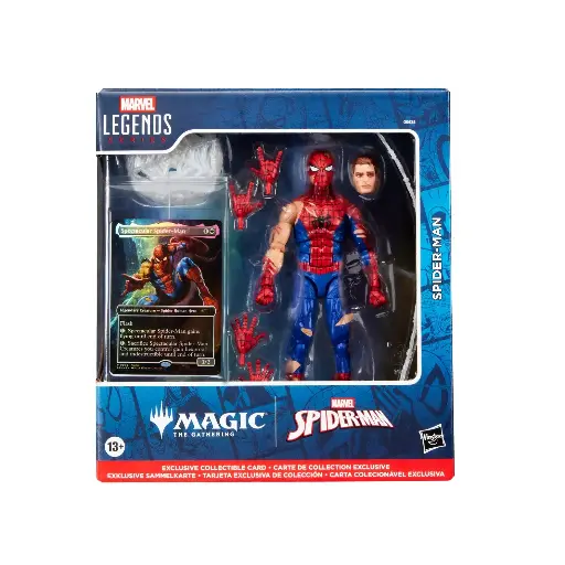 [Magicdamagedspidermanfigure] MAGIC THE GATHERING -Battle-Damaged Spider-Man -Fig Legend Series 15cm