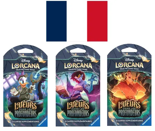 [Lorcanaboostersleeved] DISNEY - Lorcana - Trading Cards Booster Sleeved Chapitre 10 - FR