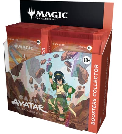 [MagicDisplayColAvatar] Magic: The Gathering - Display de Boosters Collector Avatar, le dernier maître de l'air (12 Boosters) - FR 