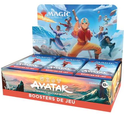 [MagicDisplayAvatar] Magic: The Gathering - Display de Boosters de jeu Avatar, le dernier maître de l'air (30 Boosters) - FR 