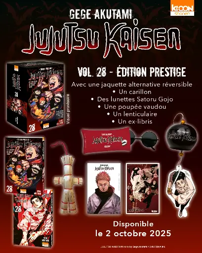 [Jjk28P] JUJUTSU KAISEN - Tome 28 - EDITION PRESTIGE