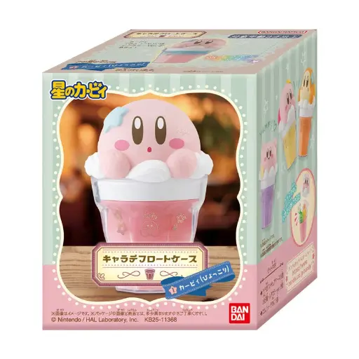 [Charalattefloatcase] KIRBY FRIENDS - Chara Latte Float Case Figurine 9cm