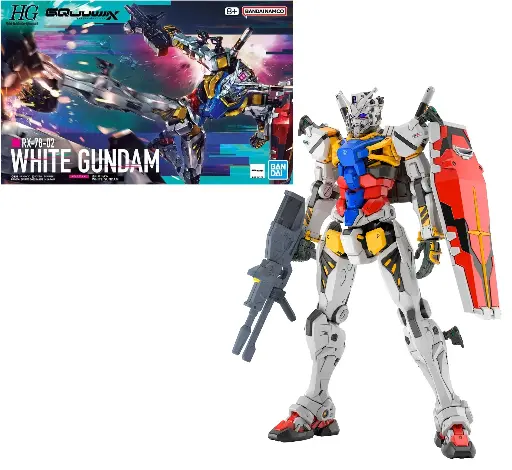 [HGWhitegundam] GUNDAM - HG 1/144 White Gundam - Model Kit