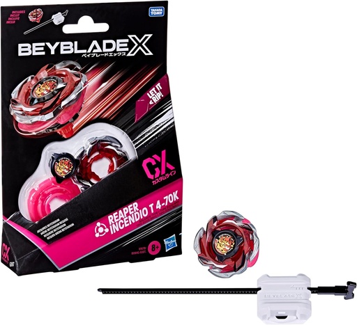 [BeybladeReaperIncendio] BEYBLADE X - Reaper Incendio T 4-70K CX Starter Pack