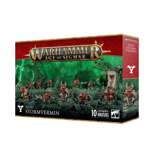 [90-07] AOS - Chaos - Skaven - VERMINES DE CHOC 
