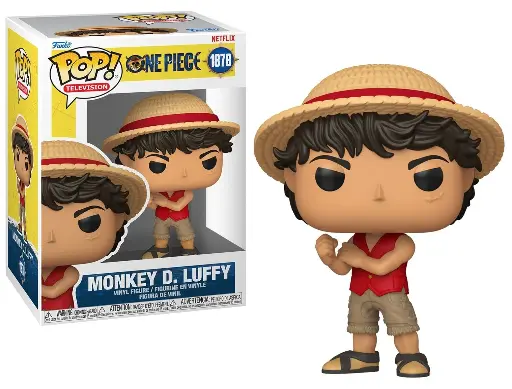 [POP1878]  Funko POP 1878 Monkey D. Luffy (Netflix)