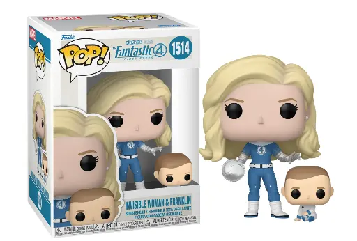 [POP1514] Funko POP 1514 La Femme Invisible & Franklin