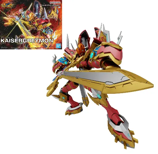 [Kaisergreymonfig] DIGIMON - Figure-rise Standard Amplified Kaisergreymon - Model Kit